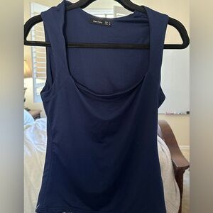 Women's Navy Blue Top